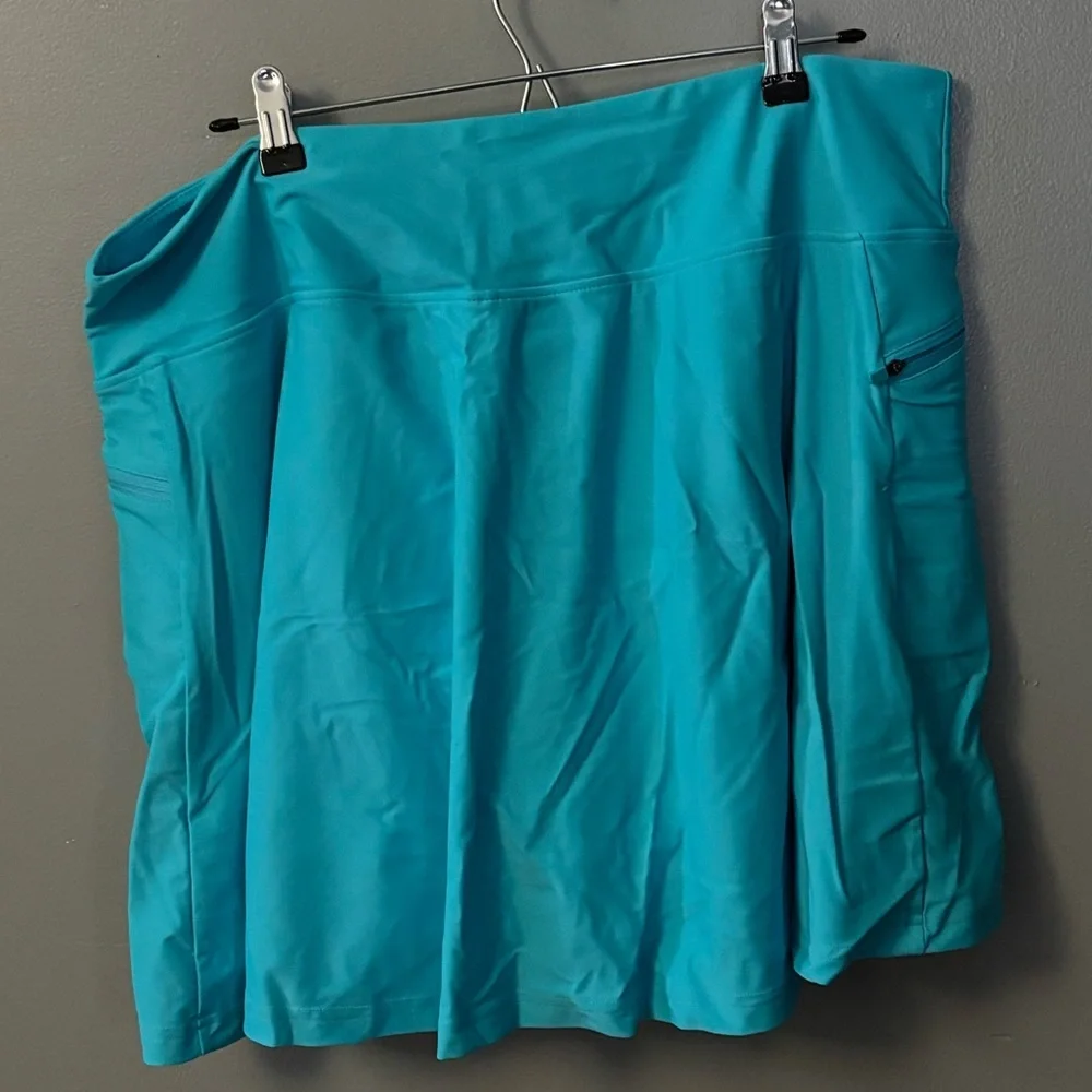 Women's‎ High Waisted Swim Skirt with Shorts